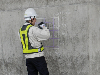 配筋状態及びかぶり測定