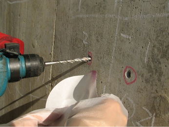 ドリル法による調査