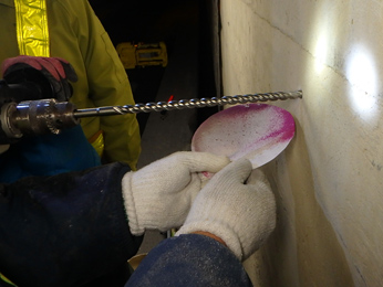 ドリル法による調査