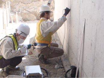 使用装置 エルソニック(東横エルメス社製) 内容 ひび割れ深さ